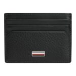 Ανδρική Δερμάτινη Καρτοθήκη Tommy Hilfiger AM0AM14494-BDS Μαύρη