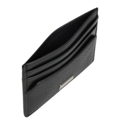 Ανδρική Δερμάτινη Καρτοθήκη Tommy Hilfiger AM0AM14494-BDS Μαύρη