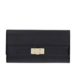 Γυναικείο Πορτοφόλι Tommy Hilfiger Large Flap AW0AW18704-BDS Μαύρο