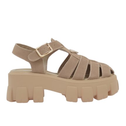 Γυναικεία Flatforms Renato Garini XB9609-2 Μπεζ Καστόρι W403R6093585