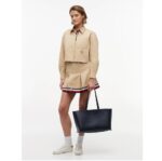 Γυναικεία Τσάντα Ώμου Tommy Hilfiger AW0AW18772-BDS Μαύρη