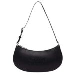 Γυναικεία Τσάντα Ώμου Tommy Hilfiger AW0AW18773-BDS Μαύρη