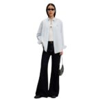 Γυναικεία Τσάντα Ώμου Tommy Hilfiger AW0AW18773-BDS Μαύρη