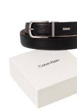 Ανδρική Δερμάτινη Ζώνη Calvin Klein LV04D7104G-VZZ Μαύρη