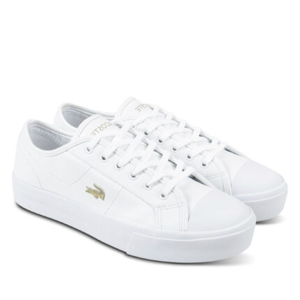 Γυναικεία Sneakers Lacoste Ziane Plus Grand 01201CFA WHT/GLD 7-40CFA0005216