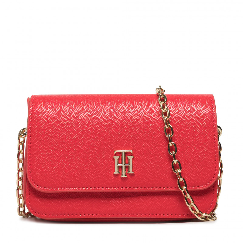 Γυναικεία Τσάντα Χιαστί Tommy Hilfiger Timeless Mini Crossover AW0AW11336 XLG Κόκκινο Γυναικεία Τσάντα Χιαστί Tommy Hilfiger Timeless Mini Crossover AW0AW11336 XLG Κόκκινο