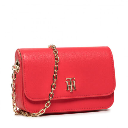 Γυναικεία Τσάντα Χιαστί Tommy Hilfiger Timeless Mini Crossover AW0AW11336 XLG Κόκκινο