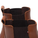 Ανδρικά Μποτάκια Tommy Hilfiger Leather Chelsea FM0FM04193 Winter Cognac GVI