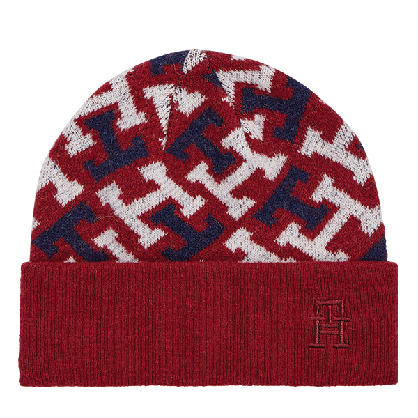 Γυναικείος Σκούφος Tommy Hilfiger AW0AW14271 XJS Μπορντώ Γυναικείος Σκούφος Tommy Hilfiger AW0AW14271 XJS Μπορντώ