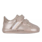 Βρεφικά Παπούτσια Αγκαλιάς Tommy Hilfiger Κορίτσι T0A4-32671-0268 341 Ροζ Χρυσό
