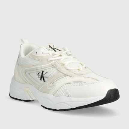Ανδρικά Sneakers Calvin Klein Retro Tennis YM0YM00636 0K6 Λευκά