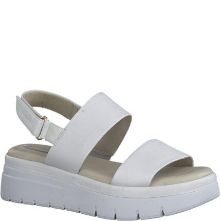 Γυναικείες Ανατομικές Πλατφόρμες Tamaris Comfort 8-88705-20-255 Off White