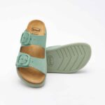Γυναικείες Ανατομικές Παντόφλες Scholl Noelle Chunky F305851180 1180 Aqua Marine