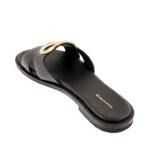 Γυναικεία Σανδάλια Makris K2 Flat Sandals 21.110.20 Μαύρα