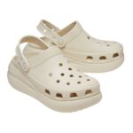 Γυναικείες Ανατομικές Παντόφλες Crocs Classic Crush 207521 2Y2 Μπεζ