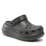 Γυναικεία Ανατομικά Σαμπό Crocs Classic Crush Clog 207521 001 Μαύρα