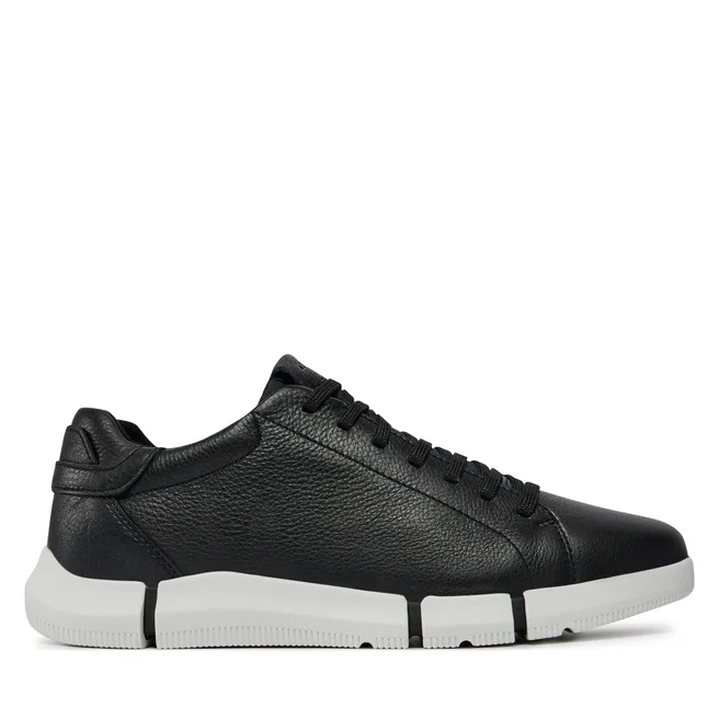 Ανδρικά Ανατομικά Δερμάτινα Sneakers Geox Adacter U45FFA 00046 C9999 Μαύρα Ανδρικά Ανατομικά Δερμάτινα Sneakers Geox Adacter U45FFA 00046 C9999 Μαύρα