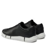 Ανδρικά Ανατομικά Δερμάτινα Sneakers Geox Adacter U45FFA 00046 C9999 Μαύρα
