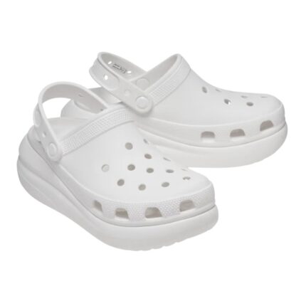 Γυναικεία Ανατομικά Σαμπό Crocs Classic Crush Clog 207521 100 Λευκά