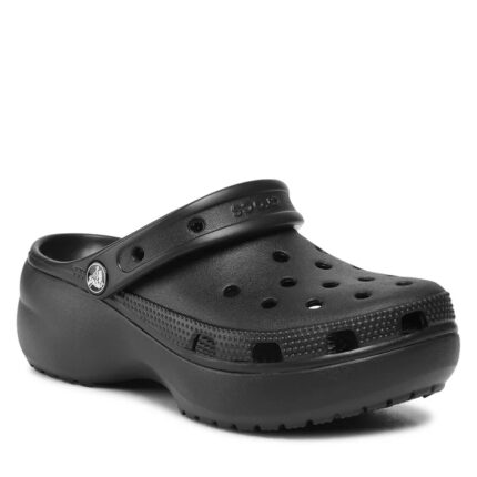 Γυναικεία Ανατομικά Σαμπό Crocs Classic Platform 206750-001 Μαύρα