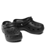 Γυναικεία Ανατομικά Σαμπό Crocs Classic Platform 206750-001 Μαύρα