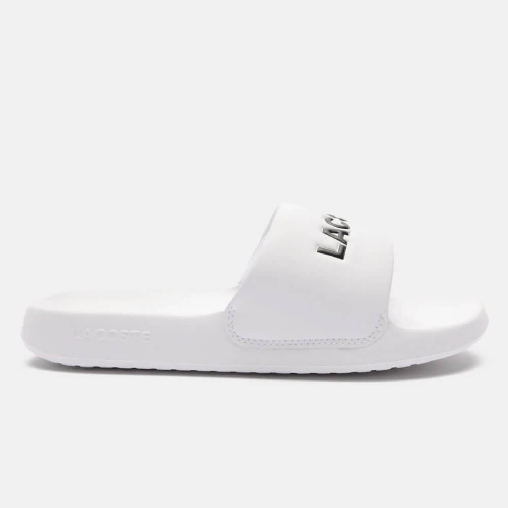 Γυναικείες Παντόφλες Lacoste Slides 747CFA0032147 Λευκές Γυναικείες Παντόφλες Lacoste Slides 747CFA0032147 Λευκές