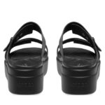 Γυναικείες Παντόφλες Crocs Brooklyn Sandal Lowwdg 207431 001 Μαύρες