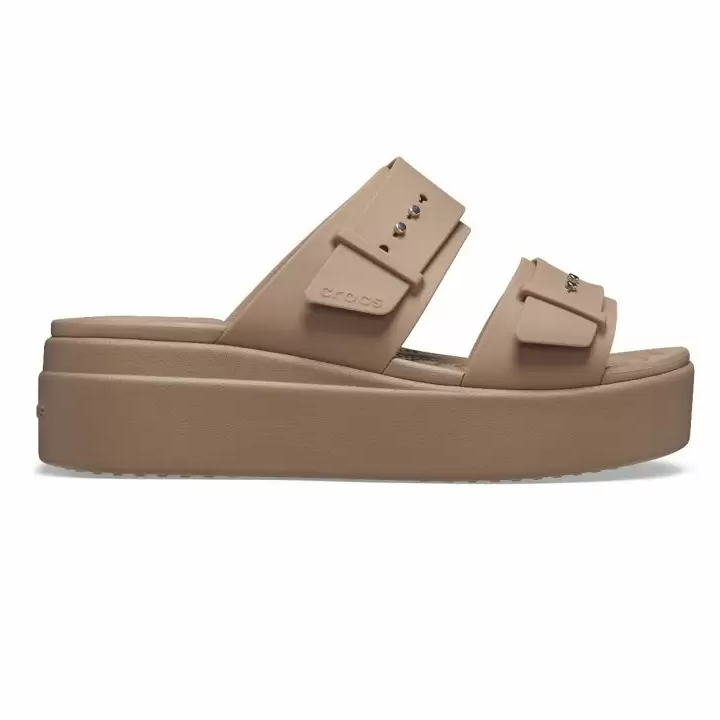 Γυναικείες Παντόφλες Crocs Brooklyn Sandal Lowwdg 207431 2Q9 Τάουπε Γυναικείες Παντόφλες Crocs Brooklyn Sandal Lowwdg 207431 2Q9 Τάουπε