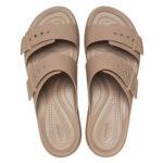 Γυναικείες Παντόφλες Crocs Brooklyn Sandal Lowwdg 207431 2Q9 Τάουπε
