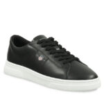 Ανδρικά Δερμάτινα Sneakers Gant Joree 29631688 G00 Μαύρα