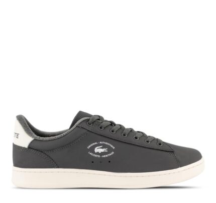 Ανδρικά Δερμάτινα Sneakers Lacoste Carnaby Set 48SMA00122M1 Γκρι
