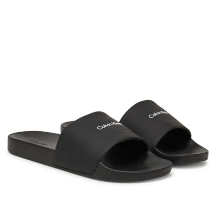 Ανδρικές Παντόφλες Slide Calvin Klein HM0HM01754 BEH Μαύρες