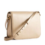 Γυναικεία Τσάντα Χιαστί Ted Baker Kkayli Polished Leather Satchel Bag 276340-TAUPE
