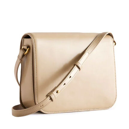Γυναικεία Τσάντα Χιαστί Ted Baker Kkayli Polished Leather Satchel Bag 276340-TAUPE