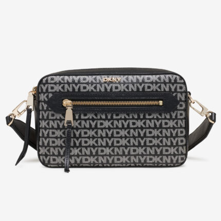 Γυναικεία Τσάντα Χιαστί DKNY Bryant Camera Bag R42EYE22-XLB Μαύρη Logo