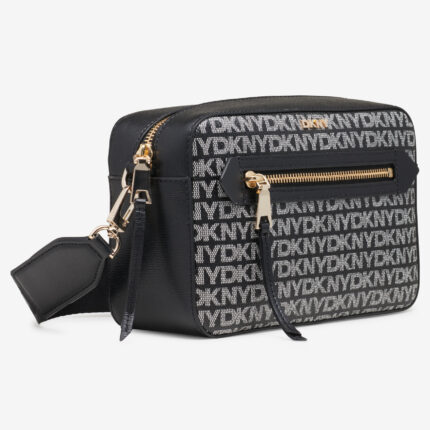 Γυναικεία Τσάντα Χιαστί DKNY Bryant Camera Bag R42EYE22-XLB Μαύρη Logo