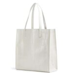 Γυναικεία Τσάντα Ώμου Ted Baker Croccon Large Icon 281631 Ivory Κροκό