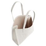 Γυναικεία Τσάντα Ώμου Ted Baker Croccon Large Icon 281631 Ivory Κροκό