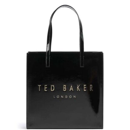 Γυναικεία Τσάντα Ώμου Ted Baker Crinkon 281641 Μαύρη Λουστρίν