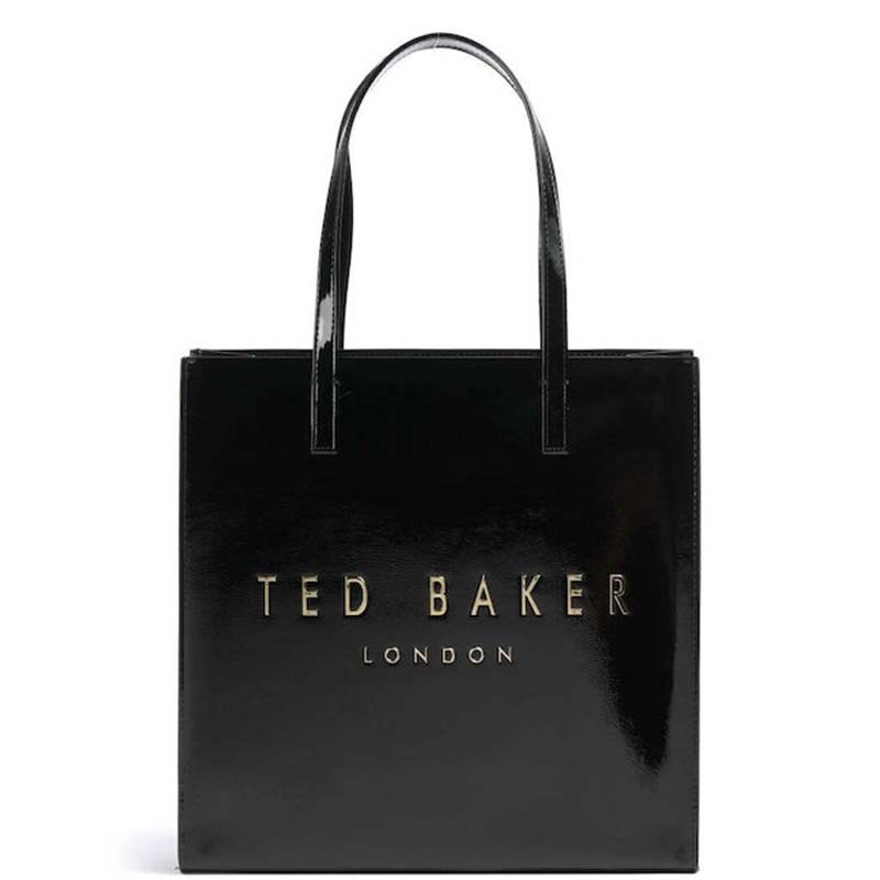 Γυναικεία Τσάντα Ώμου Ted Baker Crinkon 281641 Μαύρη Λουστρίν Γυναικεία Τσάντα Ώμου Ted Baker Crinkon 281641 Μαύρη Λουστρίν