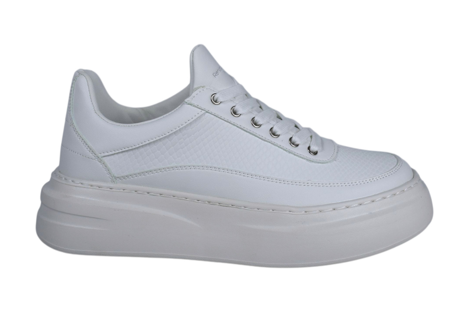 Ανδρικά Sneakers Renato Garini DAVEB-600 Λευκό Λευκό Στάμπα V5700060302P Ανδρικά Sneakers Renato Garini DAVEB-600 Λευκό Λευκό Στάμπα V5700060302P