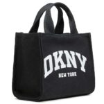 Γυναικεία Τσάντα Χειρός/Ώμου DKNY Hadlee Sm Tote R41AOC80-BSV Μαύρη
