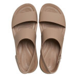 Γυναικείες Πλατφόρμες Crocs Brooklyn Low Wedge 206453-2EL Latte/Mushroom
