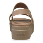 Γυναικείες Πλατφόρμες Crocs Brooklyn Low Wedge 206453-2EL Latte/Mushroom