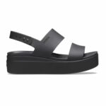Γυναικείες Πλατφόρμες Crocs Brooklyn Low Wedge 206453-060 Μαύρες