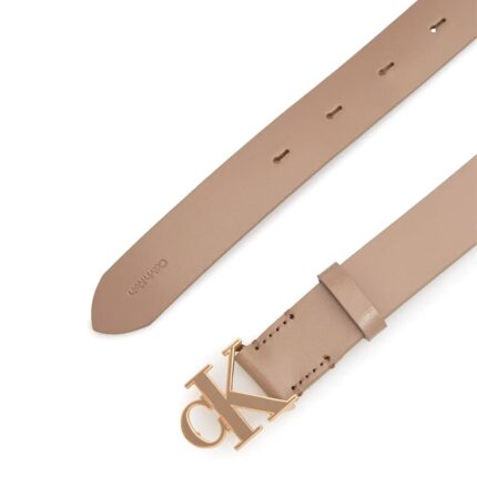 Γυναικεία Δερμάτινη Ζώνη Calvin Klein 3cm LV04F7073G-YYO Τάουπε