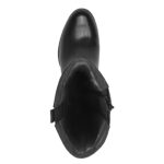 Γυναικείες Ανατομικές Δερμάτινες Μπότες Tamaris Comfort 8-85504-43 001 Μαύρο