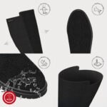 Γυναικείες Ανατομικές Μπότες Tamaris Comfort 8-86603-45 001 Μαύρες