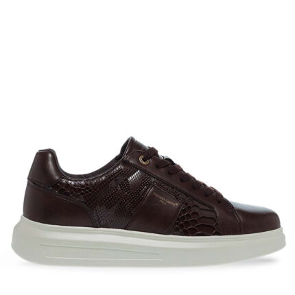 Ανδρικά Sneakers Renato Garini Marcello-630 Καφέ Καφέ Φίδι V57009633G19