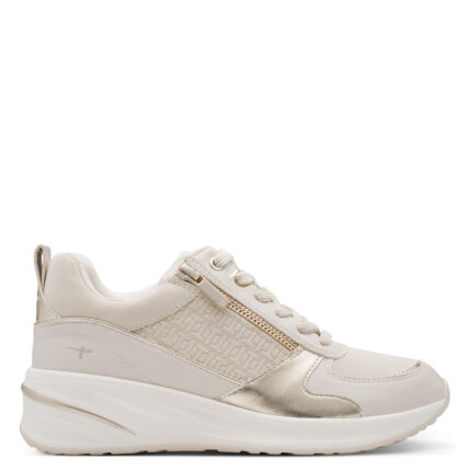 Γυναικεία Ανατομικά Sneakers Tamaris 1-23754-45 485 Ιβουάρ/Χρυσό